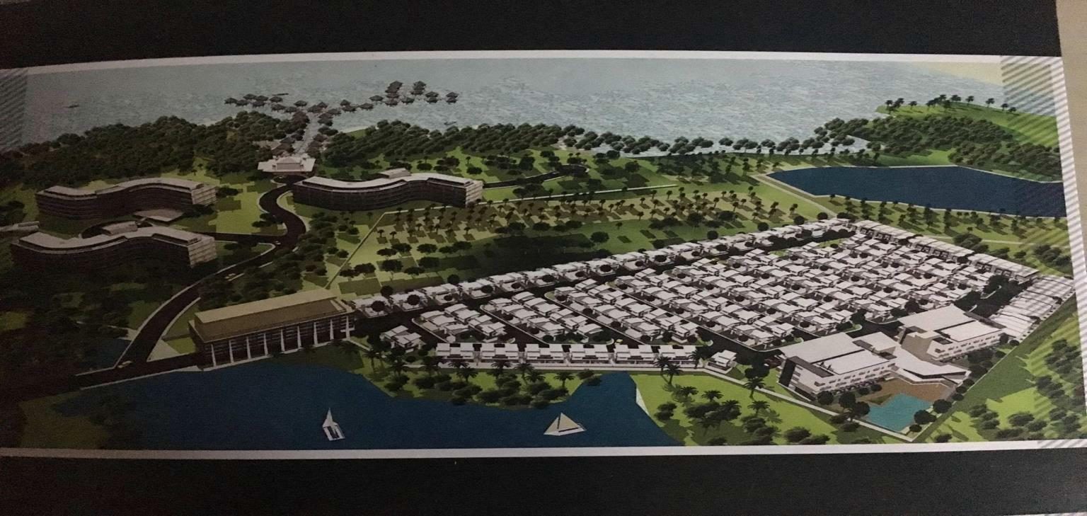 Regatta Bay Resorts aerial construction view